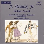 Strauss Ii, J. : Edition. Vol.  40 cover image
