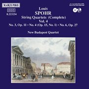 Spohr : String Quartets Vol. 4 cover image