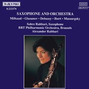 Milhaud : Scaramouche / Glazunov. Saxophone Concerto / Ibert. Concertino Da Camera cover image