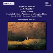 Liapunov : Piano Works cover image