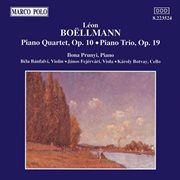 Boellmann : Piano Quartet / Piano Trio cover image