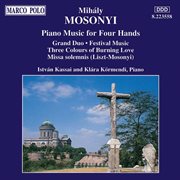Mosonyi : Piano Music For Four Hands cover image