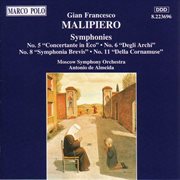 Malipiero : Symphonies Nos. 5, 6, 8 And 11 cover image