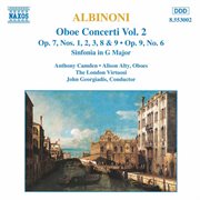 Albinoni. Oboe concertos. Vol.  2 cover image