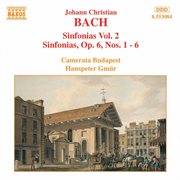 Bach, J.c. : Sinfonias, Vol.  2 cover image