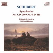 Schubert : Symphonies Nos. 3 And 6 cover image