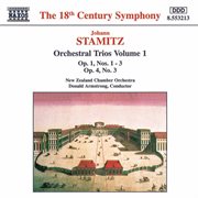 Stamitz, J. : Orchestral Trios Nos. 1. 3, Op. 1 And No. 3, Op. 4 cover image
