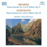Brahms : Piano Sonata No. 3 / Schumann. Piano Sonata No. 2 cover image