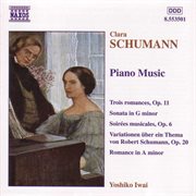 Schumann, C. : Piano Music cover image