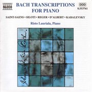 Bach Transcriptions For Piano cover image