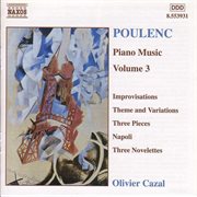 Poulenc : Piano Music, Vol.  3 cover image