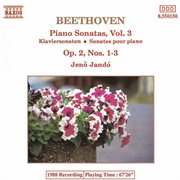 Beethoven : Piano Sonatas, Vol. 3 cover image