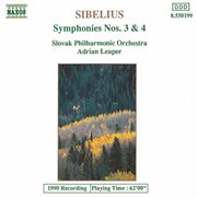 Sibelius : Symphonies Nos. 3 And 4 cover image