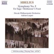 Sibelius : Symphony No. 5 cover image