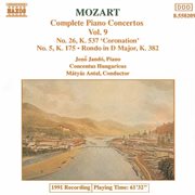 Mozart : Piano Concertos Nos. 5 And 26 / Rondo, K. 382 cover image