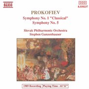 Prokofiev : Symphony No. 1, 'classical' / Symphony  No. 5 cover image