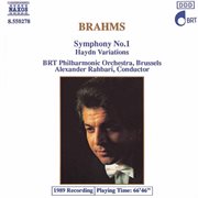 Brahms : Symphony No. 1 / Haydn Variations cover image
