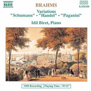Brahms : Variations, Opp. 9, 24 & 35 cover image