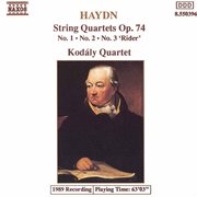 Haydn : String Quartets Op. 74, Nos. 1- 3 cover image