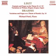 Liszt /  Brahms : Piano Variations cover image
