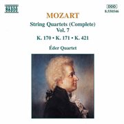 Mozart : String Quartets, K. 170-171 And K. 421 cover image