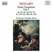 Mozart : Piano Variations, Vol.  1 cover image