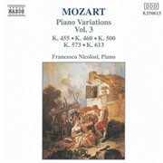 Mozart : Piano Variations, Vol.  3 cover image