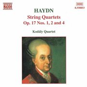 Haydn : String Quartets Op. 17, Nos. 1, 2 And 4 cover image