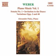 Weber : Piano Music, Vol. 1 cover image