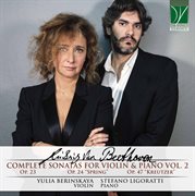 L. V. Beethoven : Complete Violin Sonatas Vol. 2 cover image