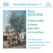 Quilter : Songs (english Song, Vol. 5) cover image