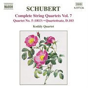 Schubert : String Quartets (complete), Vol. 7 cover image