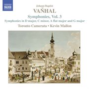 Vanhal : Symphonies, Vol. 3 cover image