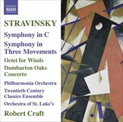 Stravinsky : Symphony In C. Symphony In 3 Movements. Octet cover image