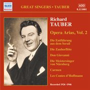 Tauber, Richard : Opera Arias (1926-1946) cover image