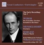 Weber, C.m. Von : Freischutz (der) (excerpts) / Mendelssohn, F.. Midsummer Night's Dream (excerpts cover image