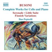 Busoni : Complete Works For Cello And Piano cover image
