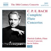 Bach, C.p.e. : Flute Concertos (complete) cover image