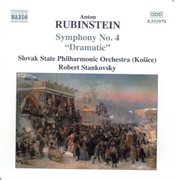 Rubinstein : Symphony No. 4, 'dramatic' cover image