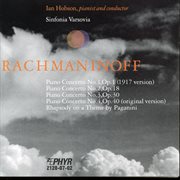 Rachmaninoff : Piano Concertos Nos. 1-4, Rhapsody On A Theme Of Paganini cover image