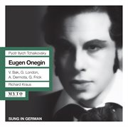 Tchaikovsky : Eugene Onegin, Op. 24, Th 5 (recorded 1954) cover image
