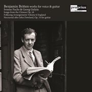 Britten : Works For Voice & Guitar cover image