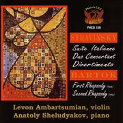 Stravinsky : Suite Italienne, Duo Concertant, & Divertimento. Bartók. Rhapsodies Nos. 1 & 2 cover image