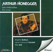 Honegger, A. : Vocal Music cover image