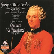 Cambini : Quatuors Pour Monsieur Lacépède, Vol. 2 cover image