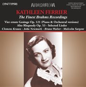 The Finest Brahms Recordings (remastered) cover image