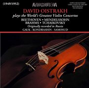 David Oistrakh plays the world's greatest violin concertos cover image