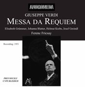 Verdi : Messa Da Requiem & 4 Pezzi Sacri (live) cover image