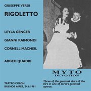 Verdi : Rigoletto (live) cover image