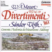 Mozart, W.a. : Divertimenti Nos. 10 And 11 cover image